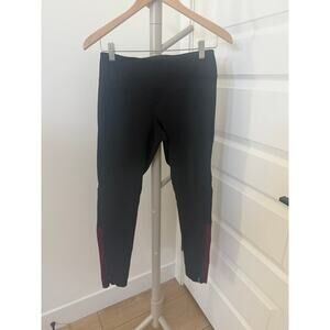 Zella Gossip Ankle Zip Leggings Black Size Medium‎